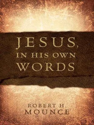 cover image of Jesus, in His Own Words